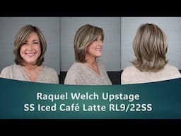 Raquel Welch Upstage Petite in SS Iced Cafe Latte | Hand-tied cap, comes in THREE sizes!