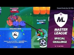 Brawl Stars: 9-0 Master League Special Challenge