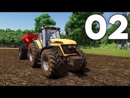 Farming Simulator 25 - Part 2 - Working the Fields with New Machinery