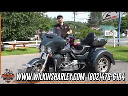 2020 Tri Glide Ultra in SPRUCE FOR SALE at Wilkins Harley-Davidson