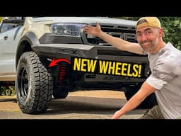 Ford Ranger Build – New Wheels & Aftermarket Steel Bumper