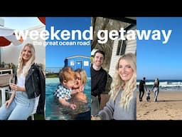 WEEKEND VLOG | family beach getaway 🐚🥂