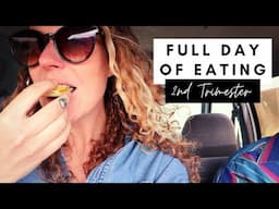 WHAT I EAT IN A DAY // PREGNANT & VEGAN // 2nd Trimester + Bump Update