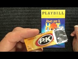 ASMR - Playbill Magazine Reading - Australian Accent - Quiet Whispering, Chewing Gum & Crinkles