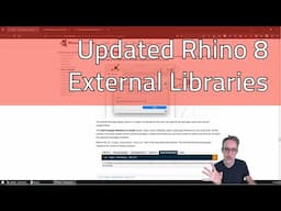 4.7b (Rhino 8 Update) How to Load External Libraries - Advanced Development in Grasshopper