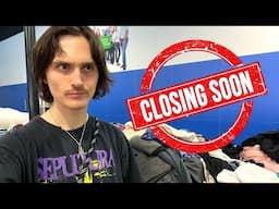 LIVE THRIFT FINDS... before they close down :(