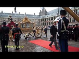 Prinsjesdag 21 september 2021 geen gouden koets. Dan maar archief beeld!