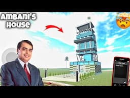 I Create Ambani's house In Indian bike driving 3D Best Video #1