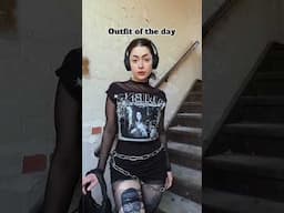 DIY Outfit of the day. #gothfashion #gothstyle #alternativefashion #diyfashion