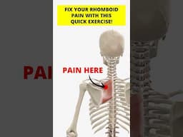 Fix Your Rhomboid Pain With This Quick Exercise!