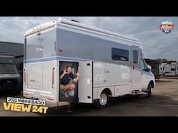 MASSIVE Storage, AWD, and Winnebago Connect Walkthrough! 2025 Winnebago View 24T