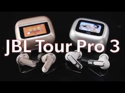 JBL Tour Pro 3 wireless noise-canceling earbuds | Crutchfield