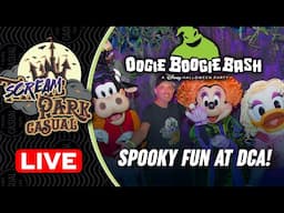 LIVE at DISNEYLAND | Oogie Boogie Bash - Spooky Fun at DCA!