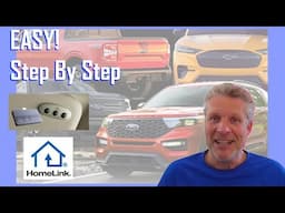 EASY STEP by STEP - Ford Garage Door Button Setup Programming