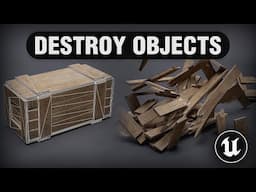 How to Destroy Objects in Unreal Engine 5 | Chaos Physics | UE5.4 Tutorial