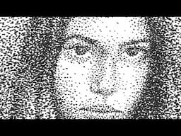 How to Draw a Portrait Using Dots | Awesome Stippling Technique with a Sharpie