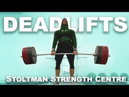 DEADLIFTING at the STOLTMAN STRENGTH CENTRE &  Arm Wrestling