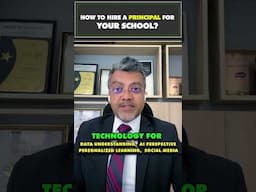 Looking to hire a Principal for your school?