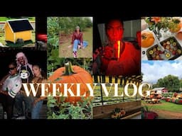 WEEKLY VLOG ♡ (coziest fall vibes, bestie apple picking, baking pie, movies, KAYTRANADA CONCERT!! +)