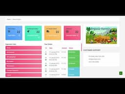 Farmers Market Place - PHP MySQL BootStrap Responsive Latest 2024 Project