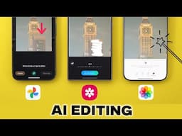 AI Editing Battle - Google Photos vs Apple Photos vs Samsung Gallery