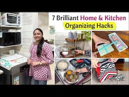 7 BRILLIANT Home Organizing Hacks To Save Time & Money | Space Saving Ideas | Smart Organizing Tips