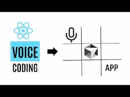 I Built a React App with Voice Only