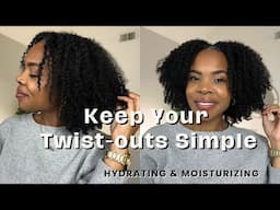 How YOU can get your Twist-Out to lay flat!! | Natural Hair | short/medium length | two strand twist