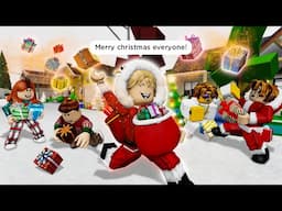 THE CHAOTIC CHRISTMAS: SANTA B3LLA 🤶🏻🎄 Roblox Brookhaven 🏡 RP - Funny Moments