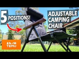 TEMU Adjustable 5-position Camping Chair