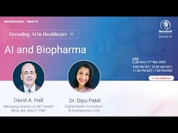 Decoding AI in Healthcare: AI and Biopharma | Ep - 30