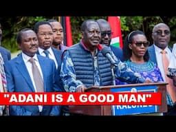 "ADANI IS A GOOD MAN!" Raila Odinga shocked Ruto after defending Adani