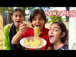 Noodles Bhaag Gaiy 🍝 || Papa Ki Entry @MUSATANVEER