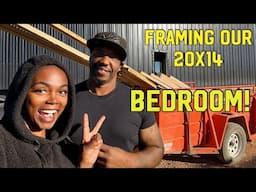 PREPARING TO FRAME OUR 20x14 BEDROOM! OFF GRID DESERT HOMESTEAD!🛠️