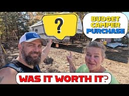 CAMPER ON A BUDGET MOVING THINGS AROUND! RV LIVING Tiny house, homesteading, cabin, tractor cabin