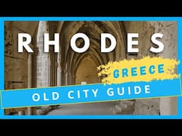 Old Town Rhodes Walk Travel Guide | Walking in Rhodes Greece