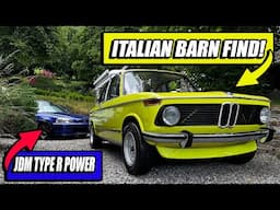 Classic BARN FIND Bmws, JDM Powered Honda & Hymer Campers! Dans' Car Collection