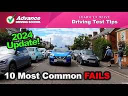 10 Most Common Driving Test Fails 2024 Update