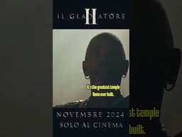 ⚔️ "IL GLADIATORE II" ma c'è un musicista