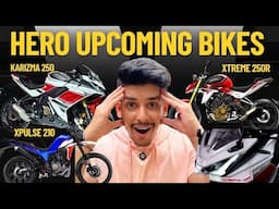 New Hero Bikes Are FIRE 🔥 New Xpluse 210, Hero Karizma XMR 250 & Hero Xtreme 250R