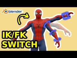 How to Quickly Rig IK FK in Blender (For Beginners)