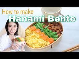 Hanami Bento - Spring themed Japanese Bento Box Recipe