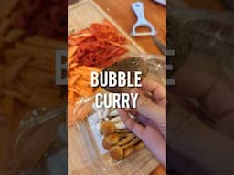 BUBBLE CURRY #veggiecurry