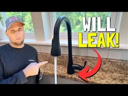 Avoid This Common Leak And Install A Kitchen Faucet Like A Pro!