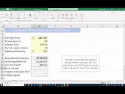 Pay Off Your Mortgage Loan Faster with Excel NPER Function