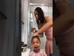 Watch me style my toddler’s hair for church #funny #toddlermom #girlmom