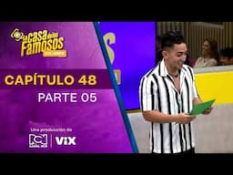 CAPÍTULO 48 - 5/5: Noche de cartas especiales | Temp. 01 | LA CASA DE LOS FAMOSOS COLOMBIA