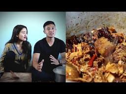 Manipuris try to recreate Nagaland's smoked pork pickle.