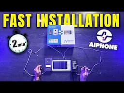 Aiphone JV Series Intercom Installation Guide: Complete Setup in 2 Minutes