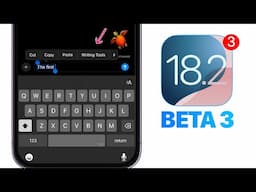 iOS 18.2 Beta 3 - Update to Photos App & More